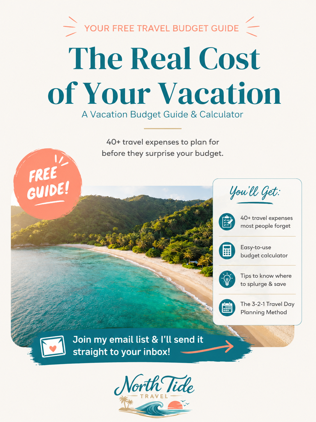 The Real Cost of Your Vacation budget guide